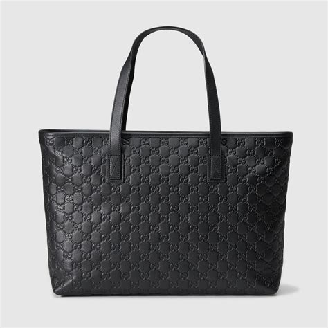 gucci black tote handbag